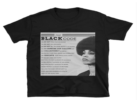 The Black Code T-Shirt - GoldE 85