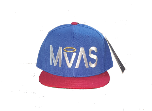 MAAS Blue and Red Snapback - GoldE 85