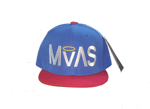 MAAS Blue and Red Snapback - GoldE 85