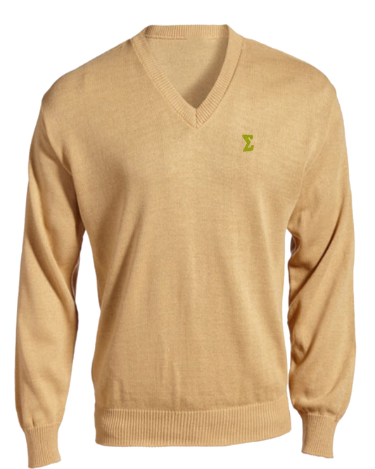 Gold.E V-Neck Sweater - GoldE 85