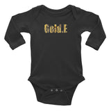 Gold.E Infant Long Sleeve Bodysuit - GoldE 85